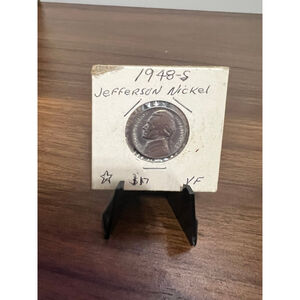 1948 S - USA 5 Cents “Jefferson Nickel”